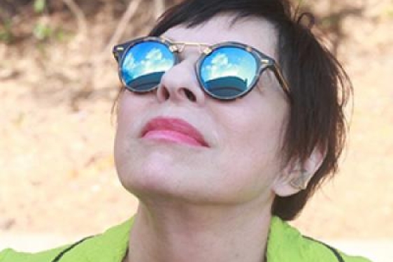 photo of woman looking up, day